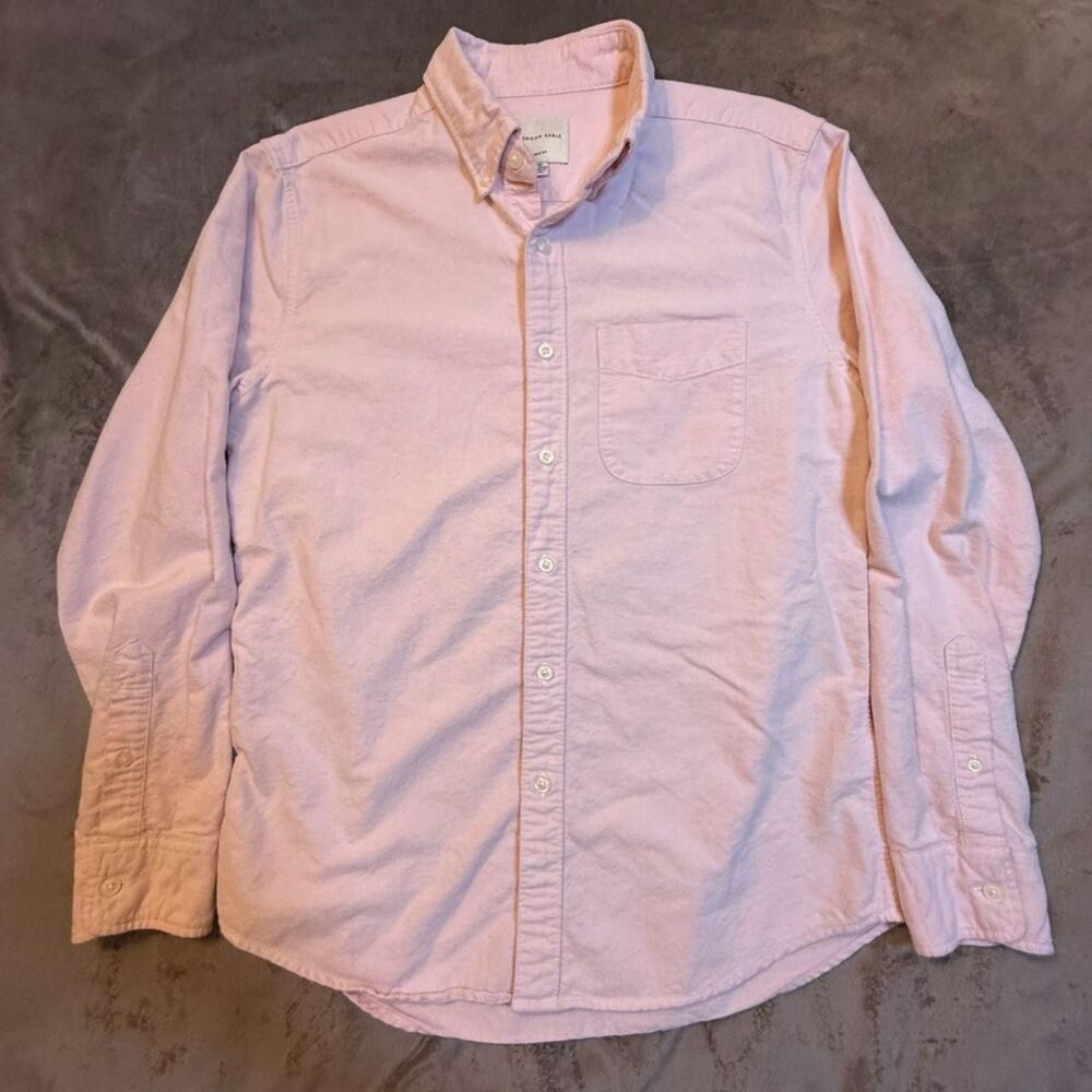 American Eagle pink Classic Fit button up Shirt Size S - 0272